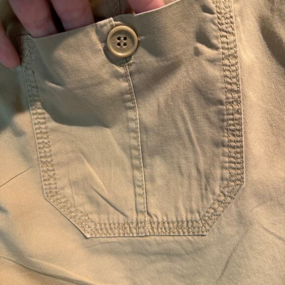 Calvin Klein Size 6 Ladies Cargo Shorts Safari Masc Timeless Cruise Vacation - Picture 3 of 10